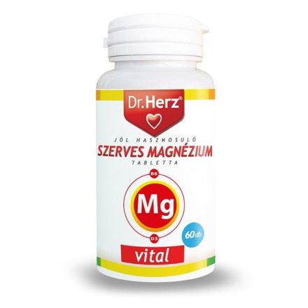 Dr. Herz szerves magnézium+B6+D3 60db